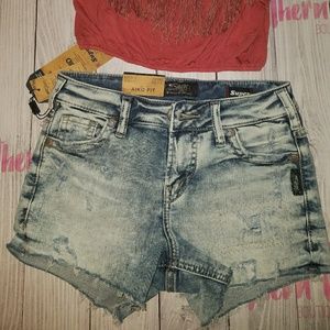 Silver shorts